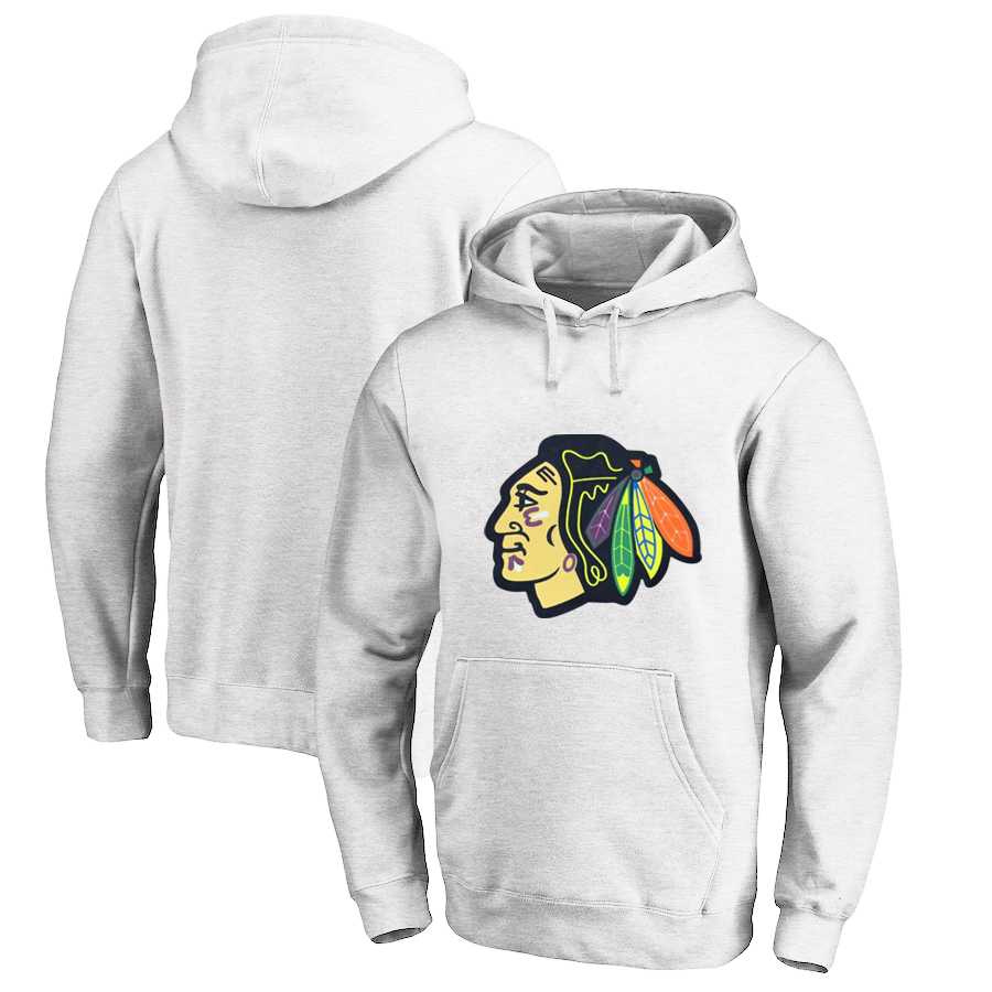 Men's Customized Chicago Blackhawks White All Stitched Pullover Hoodie,We sell and wholesale Men's Customized Chicago Blackhawks White All Stitched Pullover Hoodie on line form chian!